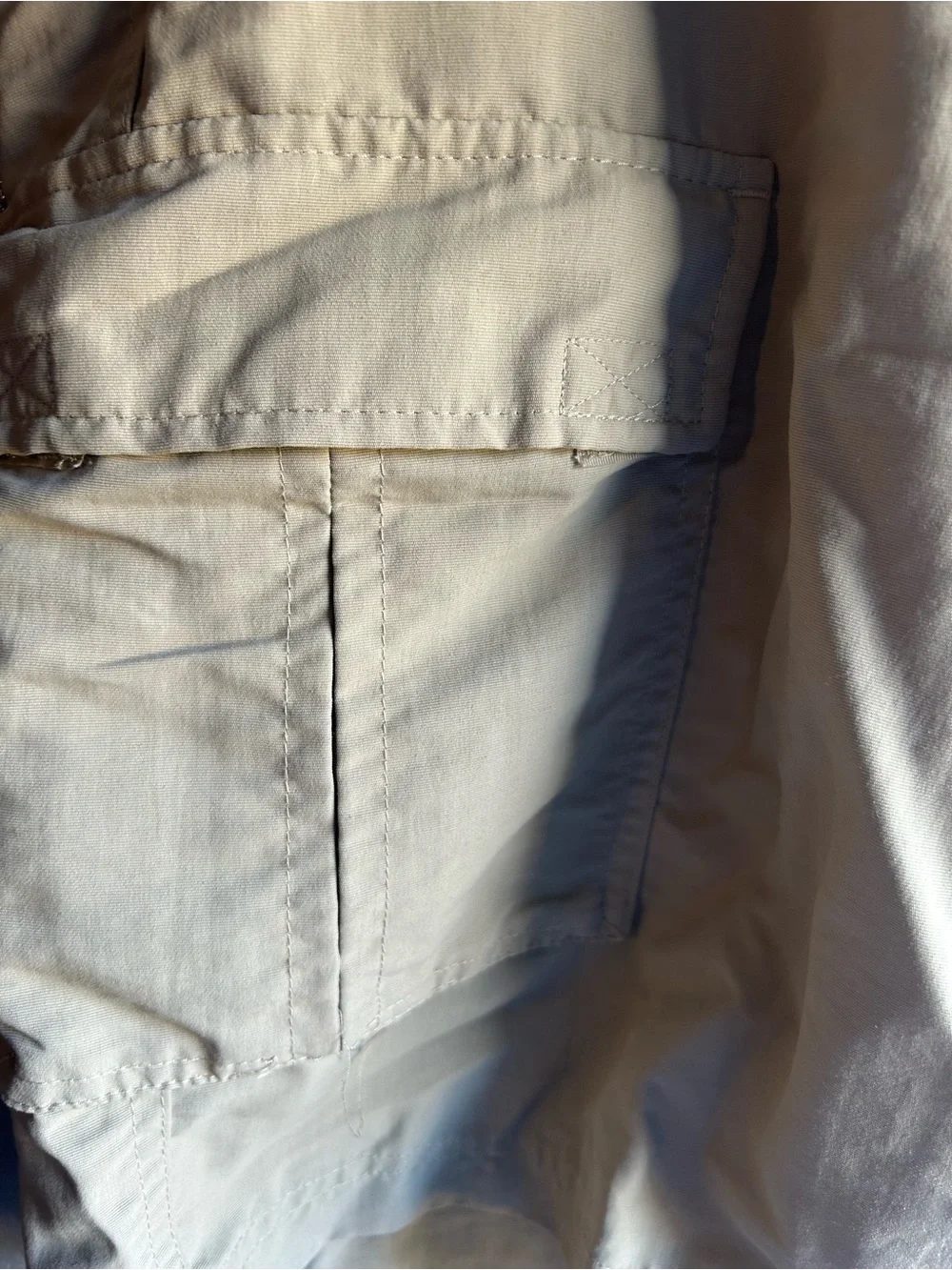 The North Face Light Khaki Cargo Shorts